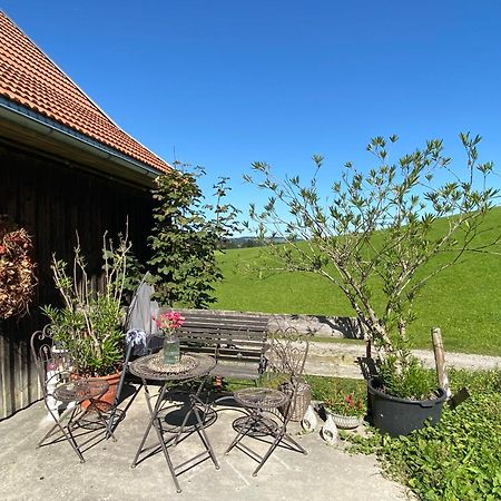 Allgaeu Cottage - Traumhafter Blick In Die Schweizer Berge ไวเลอร์-ซิมเมอร์แบร์ก ภายนอก รูปภาพ